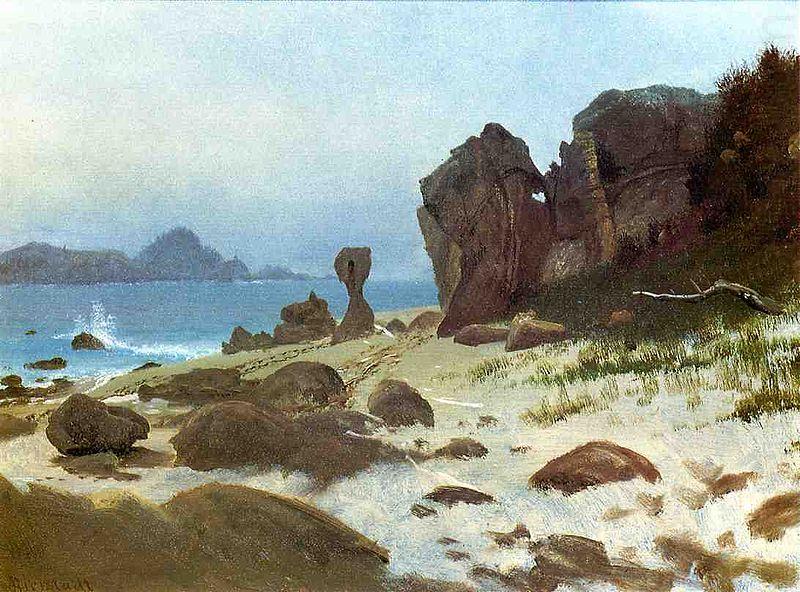 Albert Bierstadt Bay of Monterey, California china oil painting image